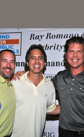 Jim, Ray Romano and Jeff